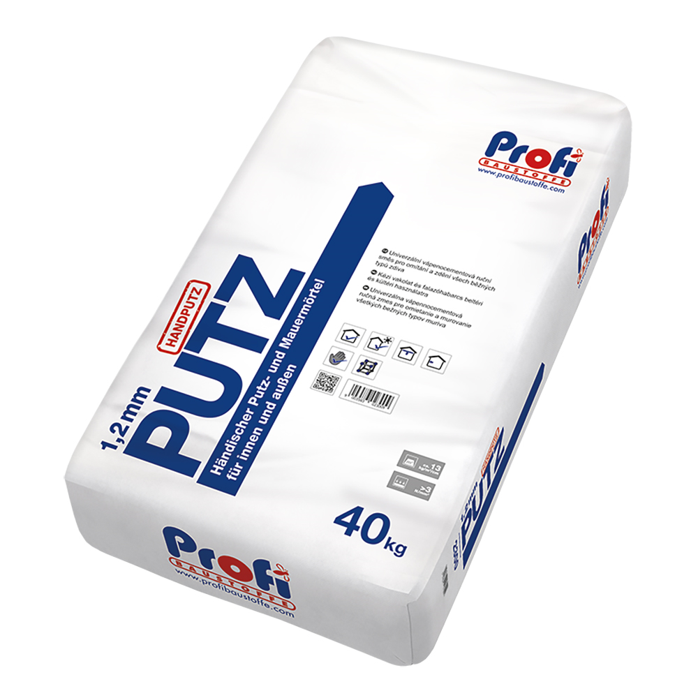 Profibaustoffe Omítka vápenocementová Profi Putz 1,2 mm 40 kg
