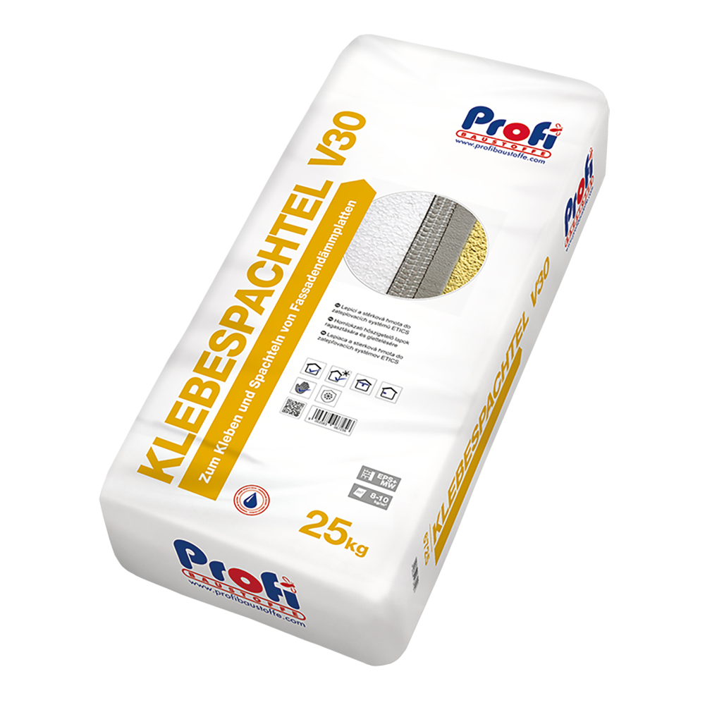 Profibaustoffe Hmota lepicí a stěrková Profi Klebespachtel V30 25 kg