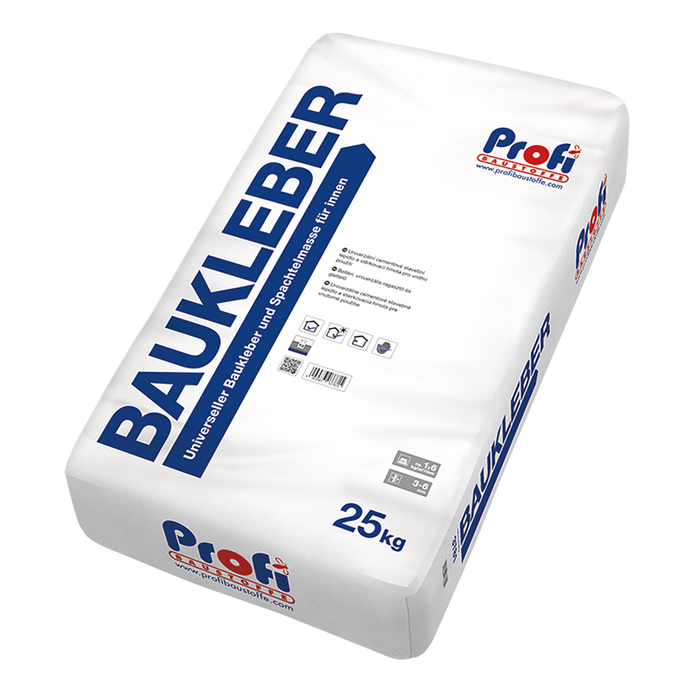 Profibaustoffe Lepidlo stavební cementové Profi Baukleber 25 kg