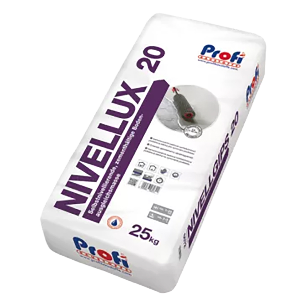 Profibaustoffe Stěrka samonivelační cementová Profi Nivellux 20 25 kg