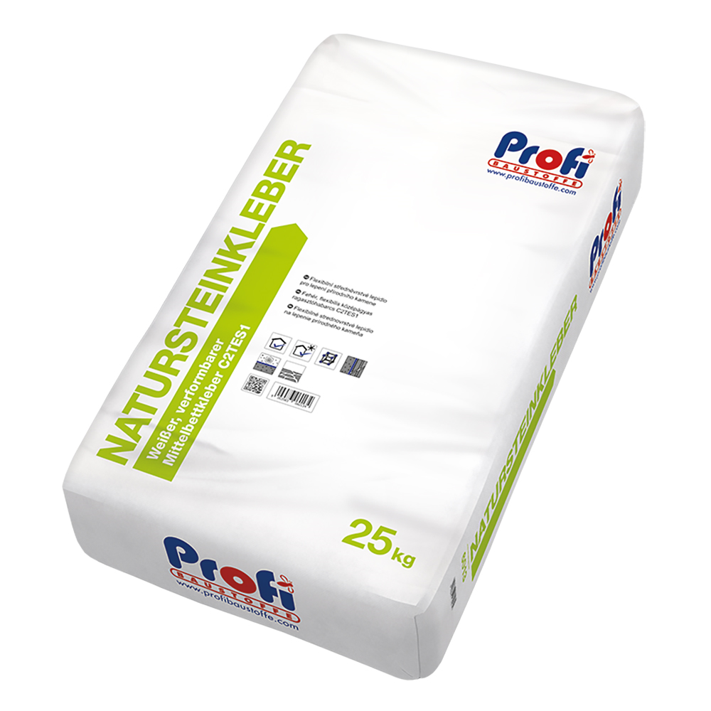 Profibaustoffe Lepidlo na obklady a dlažby Profi Natursteinkleber 25 kg