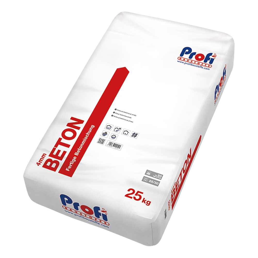 Profibaustoffe Beton Profi Beton 4 mm 25 kg