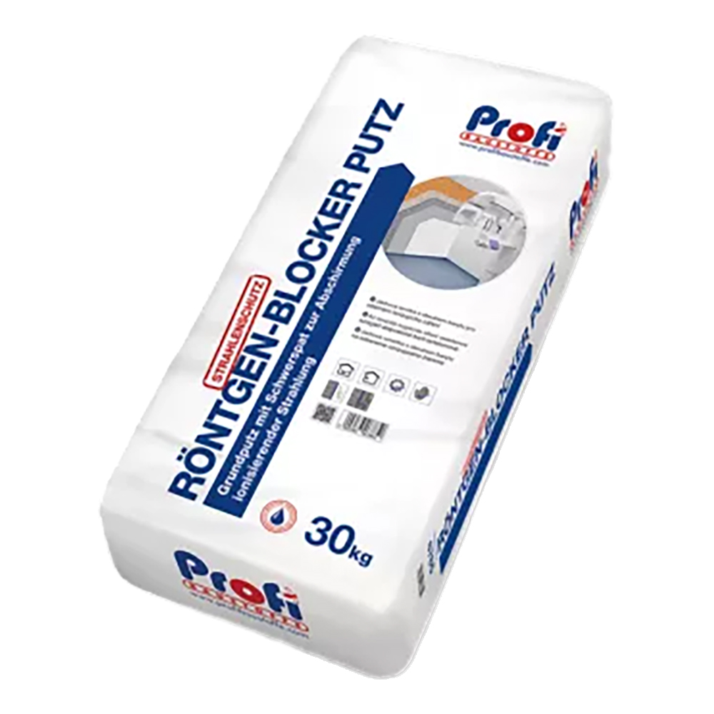 Profibaustoffe Omítka jádrová Profi Röntgen-Blocker Putz 30 kg