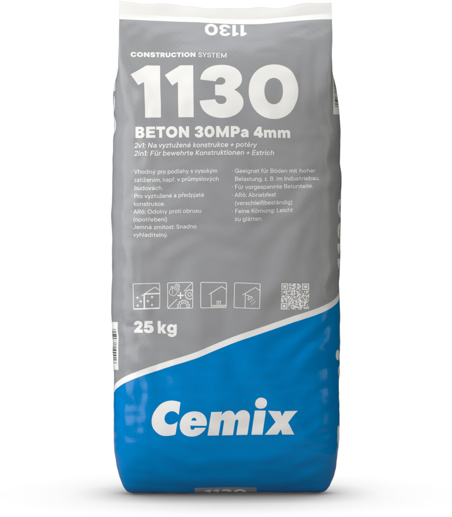 Cemix Beton 1130 30 MPa 4 mm 25 kg