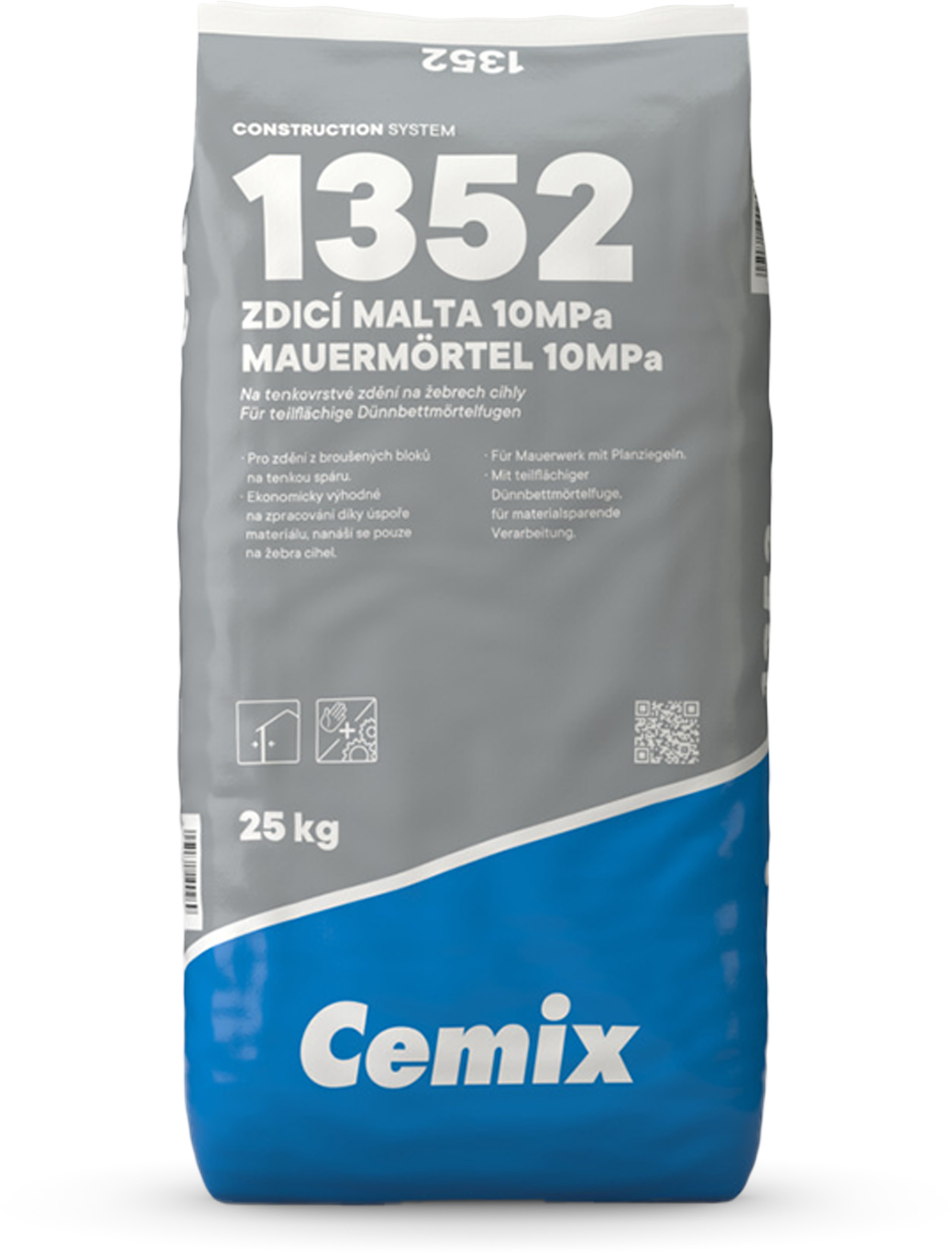 Cemix Malta zdicí 1352 10 MPa 25 kg