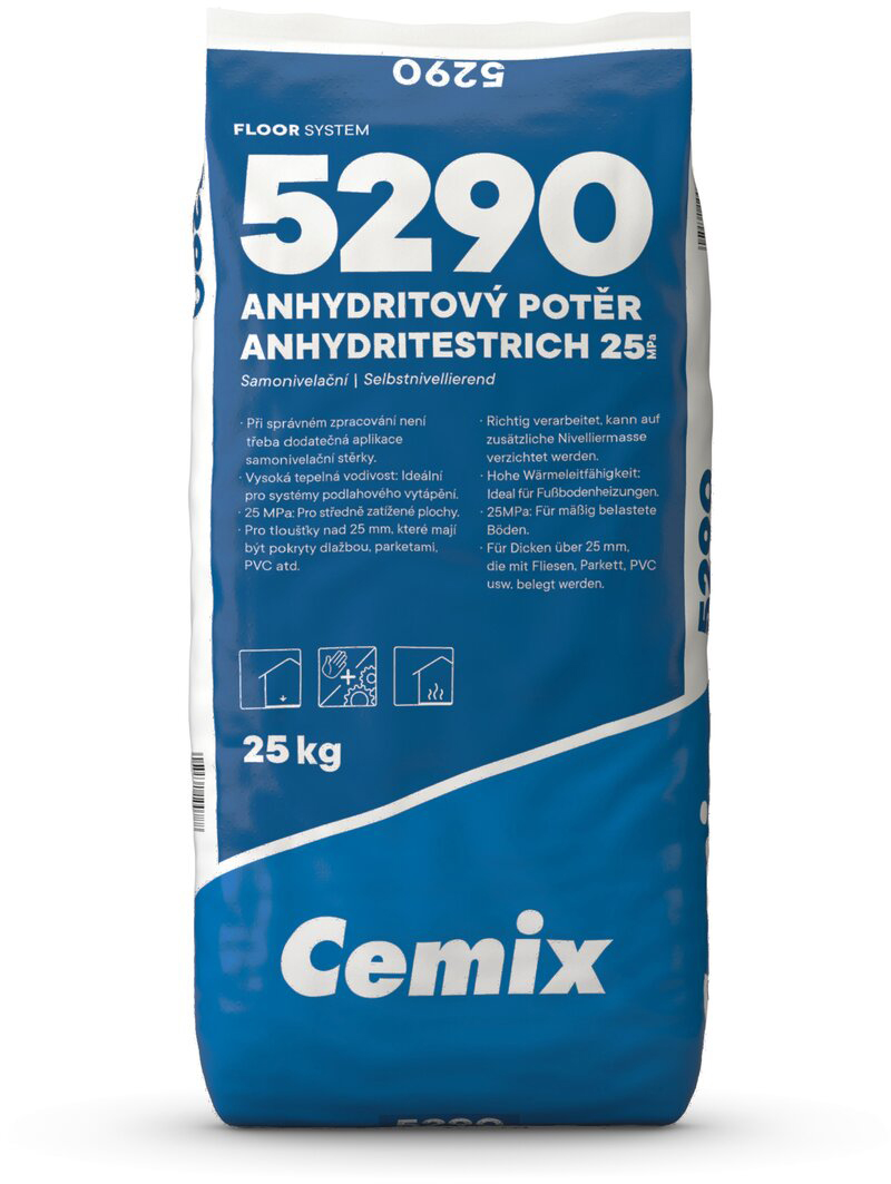 Cemix Potěr anhydritový 5290 25 kg
