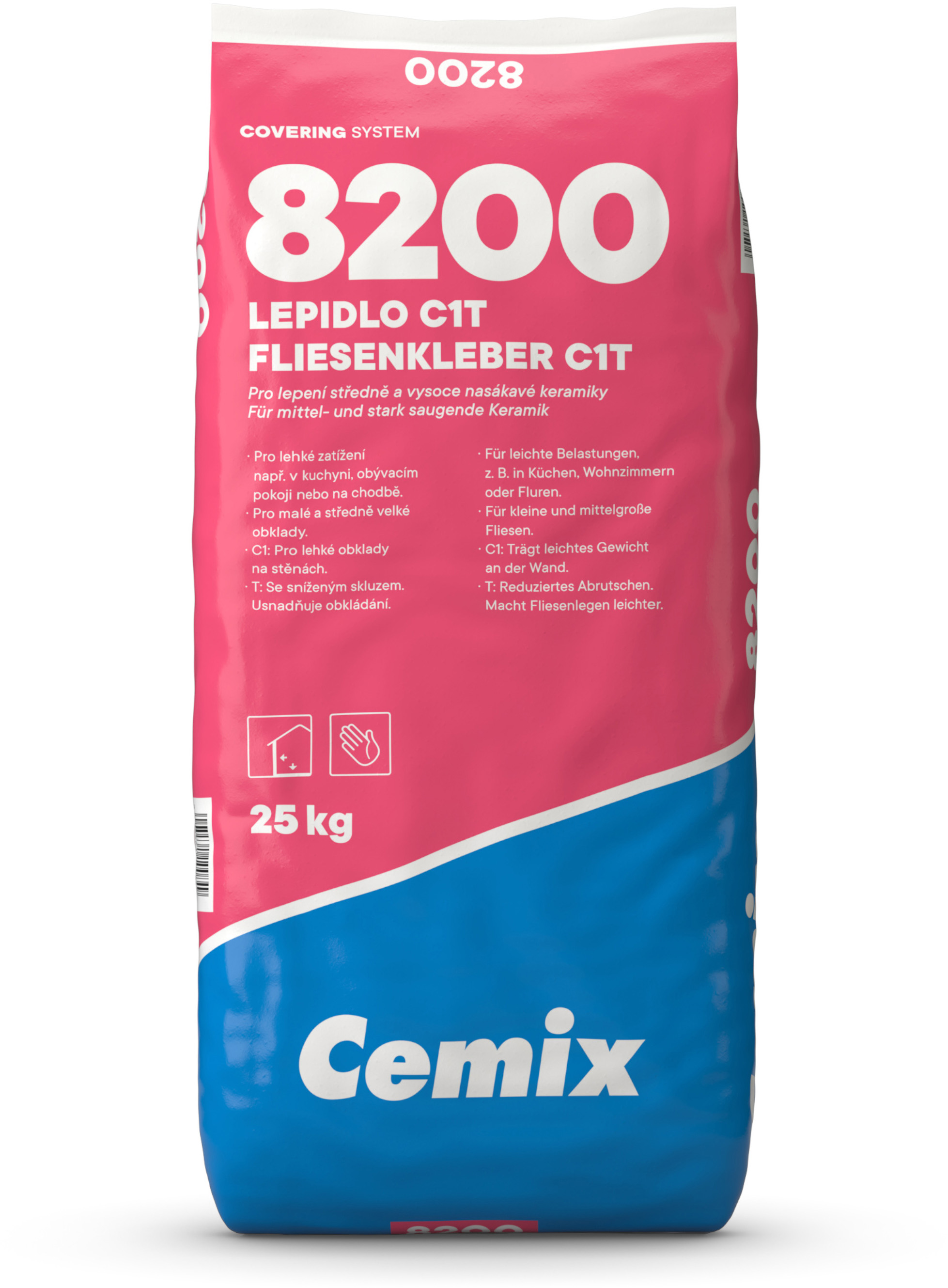 Cemix Lepidlo na obklady 8200 (C1T) 25 kg