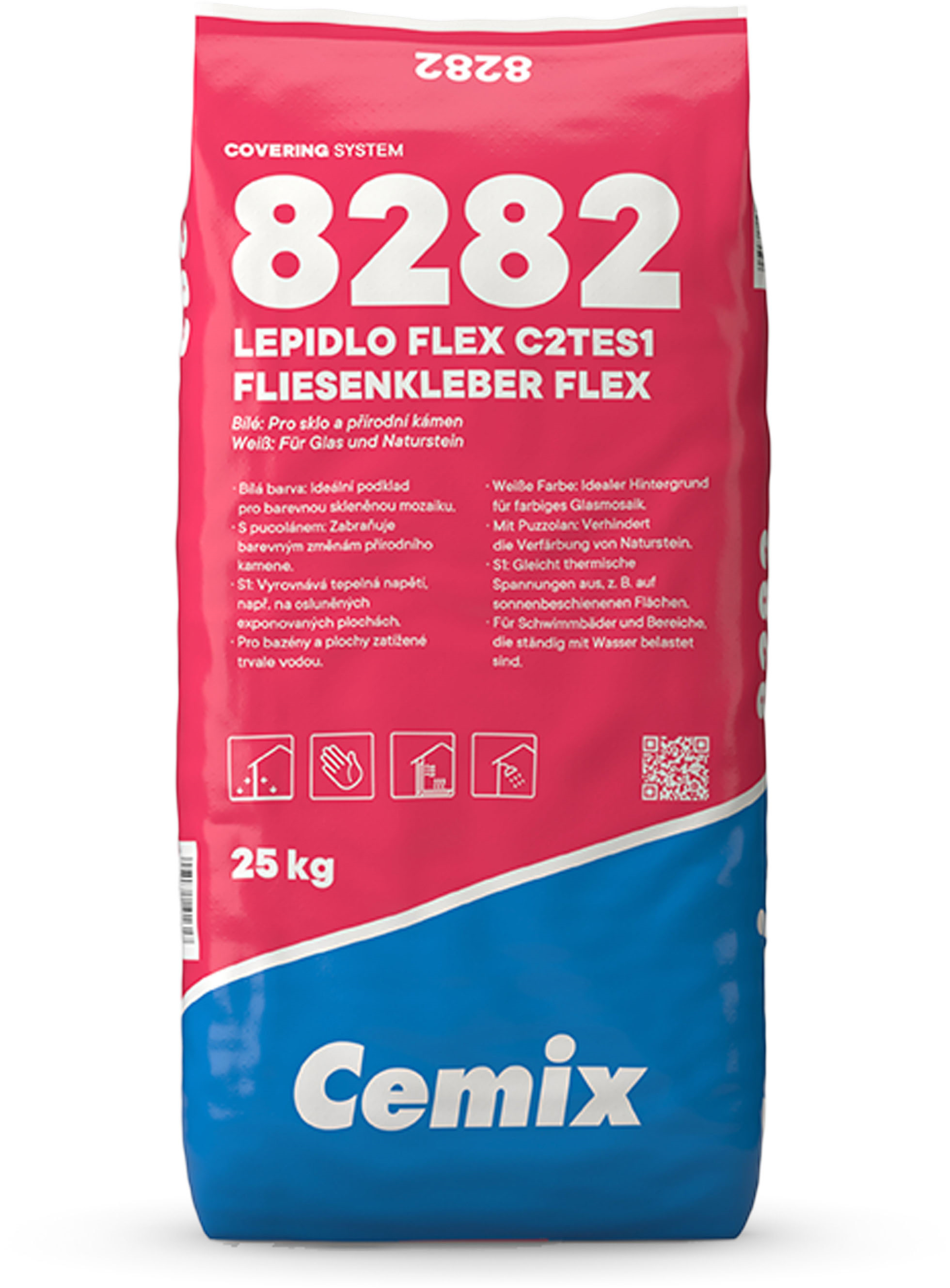 Cemix Lepidlo na obklady Flex 8282 (C2TES1) 25 kg