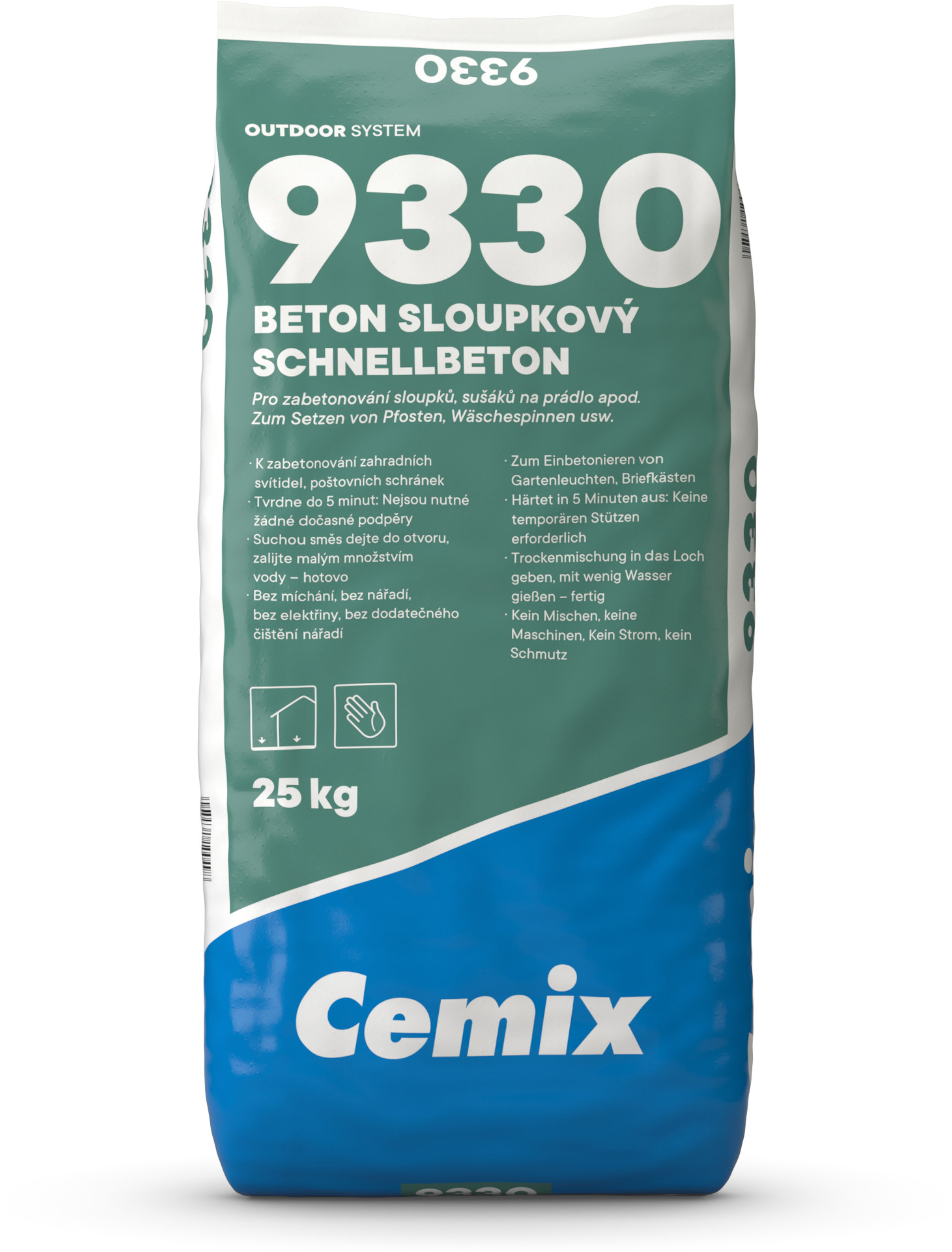 Cemix Beton sloupkový 9330 25 kg
