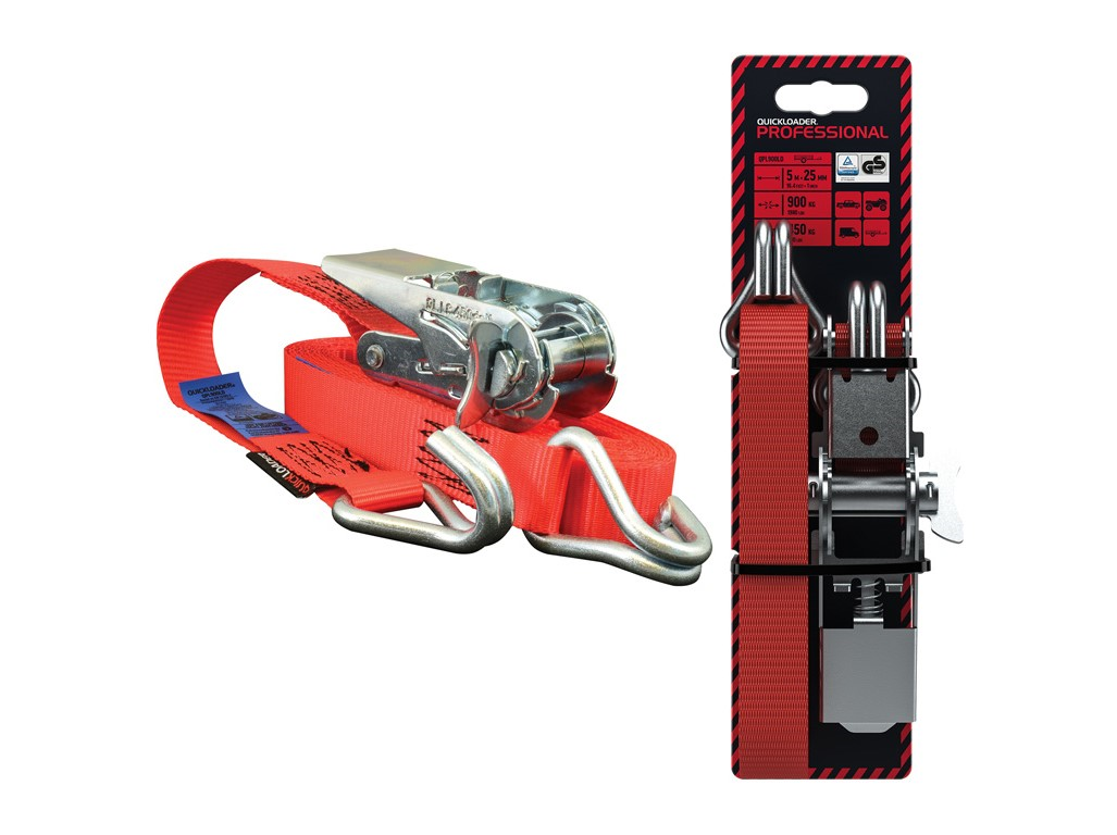 Quickloader Popruh dvoudílný s ráčnou 900 kg 5 m x 25 mm