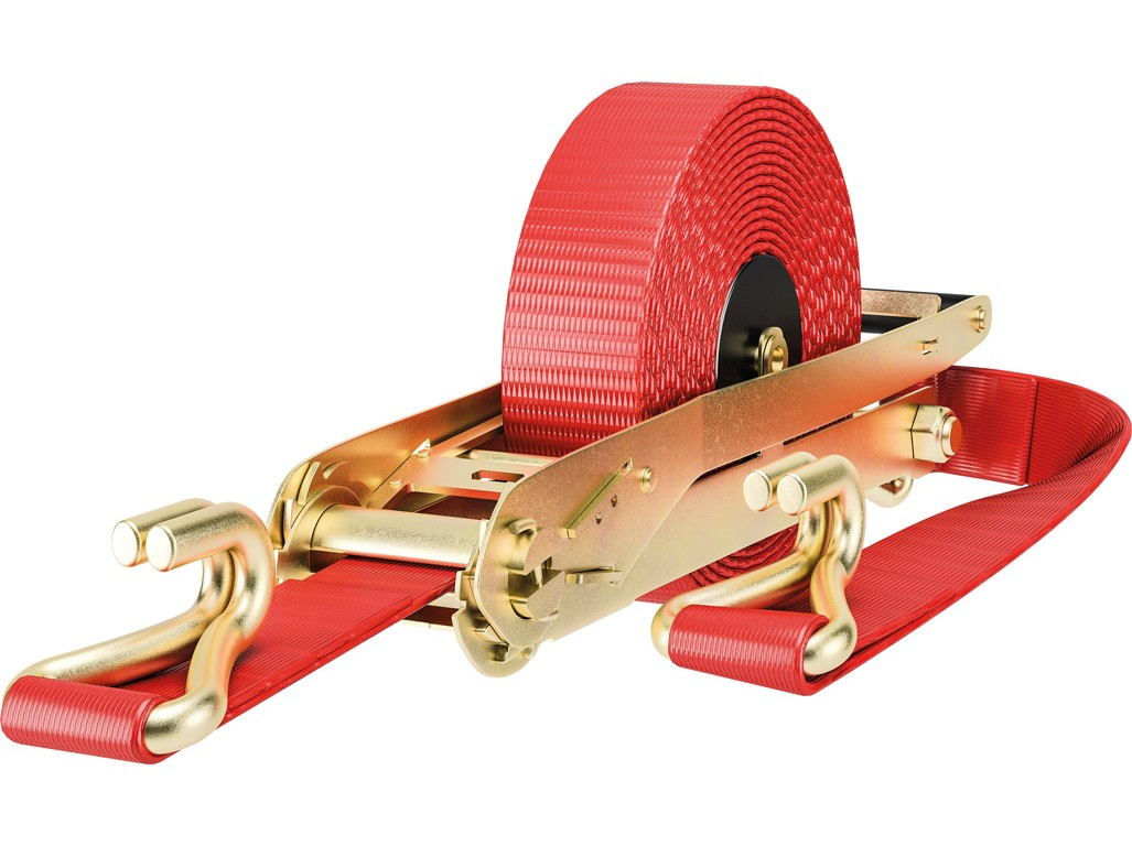 Quickloader Popruh jednodílný samonavijecí s ráčnou 4000HD 50 mm x 8 m DJ-hooks