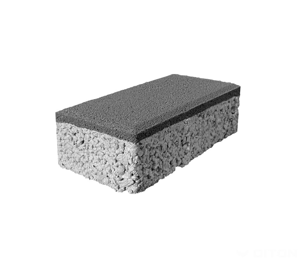 Diton Dlažba betonová Parketa Aquapore 200×100×60 mm černá (10,8)