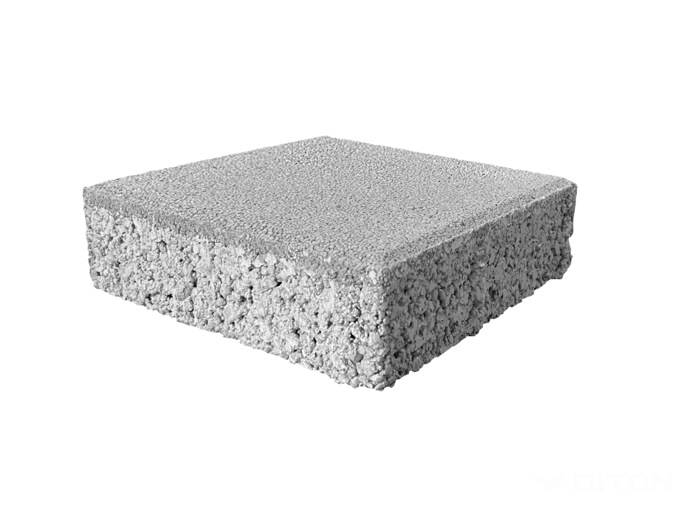 Diton Dlažba betonová Kostka Aquapore 60 mm přírodní (9,6)