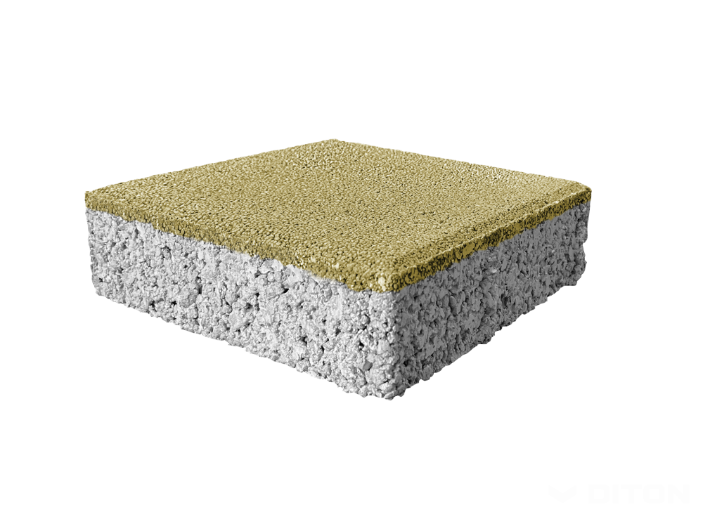 Diton Dlažba betonová Kostka Aquapore 60 mm písková (9,6)