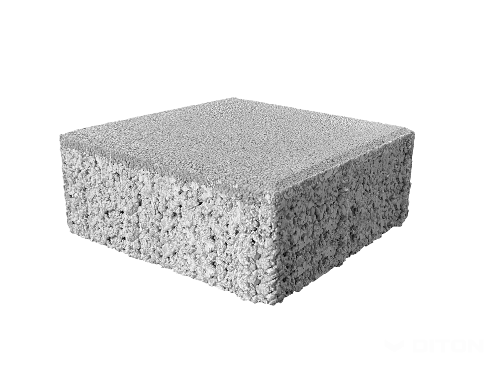 Diton Dlažba betonová Kostka Aquapore 80 mm přírodní (8,4)