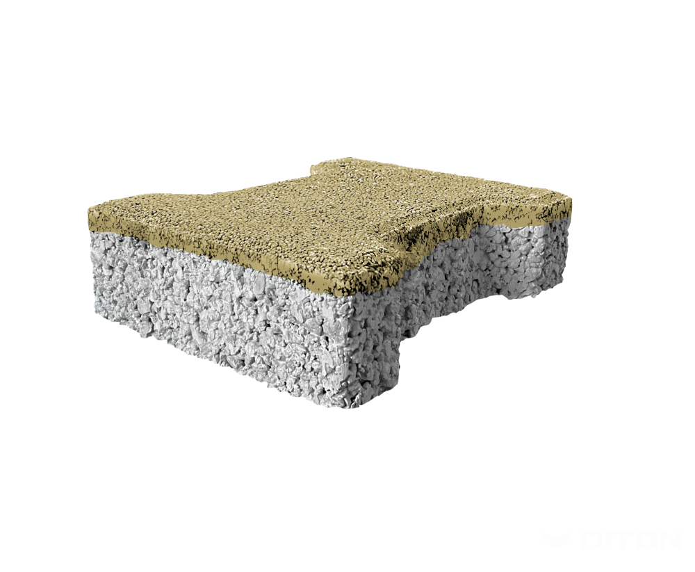 Diton Dlažba betonová Íčko Aquapore 60 mm písková (10)