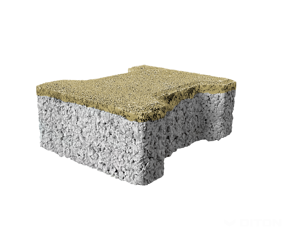 Diton Dlažba betonová Íčko Aquapore 80 mm písková (8)