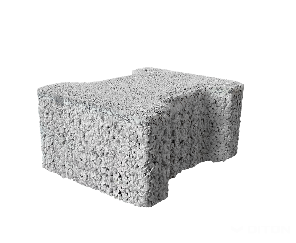 Diton Dlažba betonová Íčko Aquapore 100 mm přírodní (6)