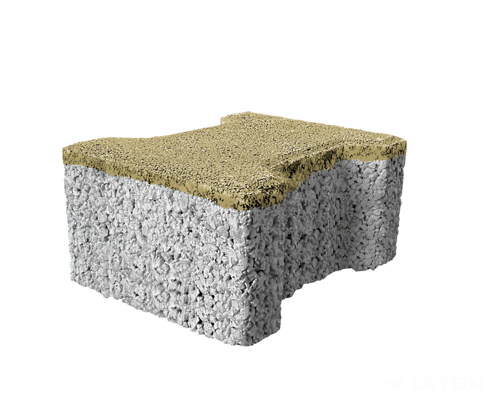 Diton Dlažba betonová Íčko Aquapore 100 mm písková (6)