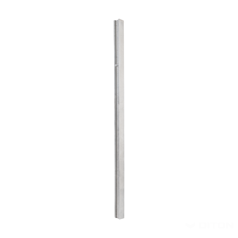 Diton Sloupek plotový Modern 100×130×2720 mm koncový pravý přírodní (30)