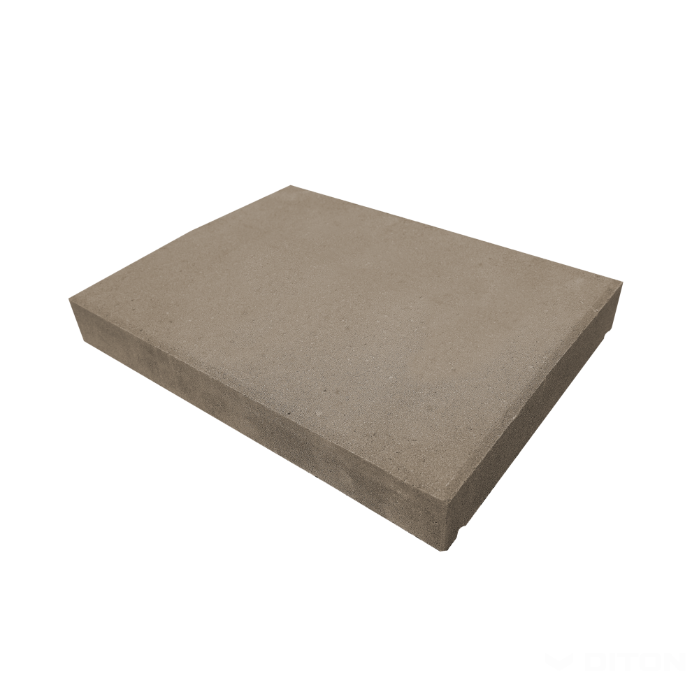 Diton Stříška plotová 30 400×300×55 mm průběžná melír krémová (80)