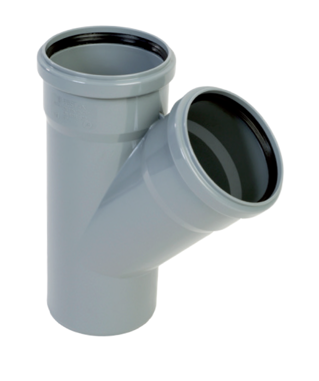 Odbočka odpadní HTEA DN 110/50 45°