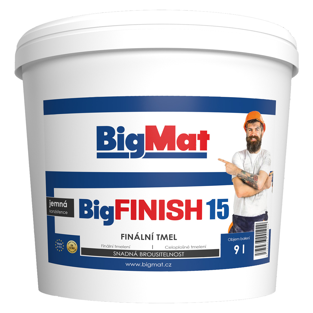 BigMat Tmel finální BigFinish 15 kg (9 l)