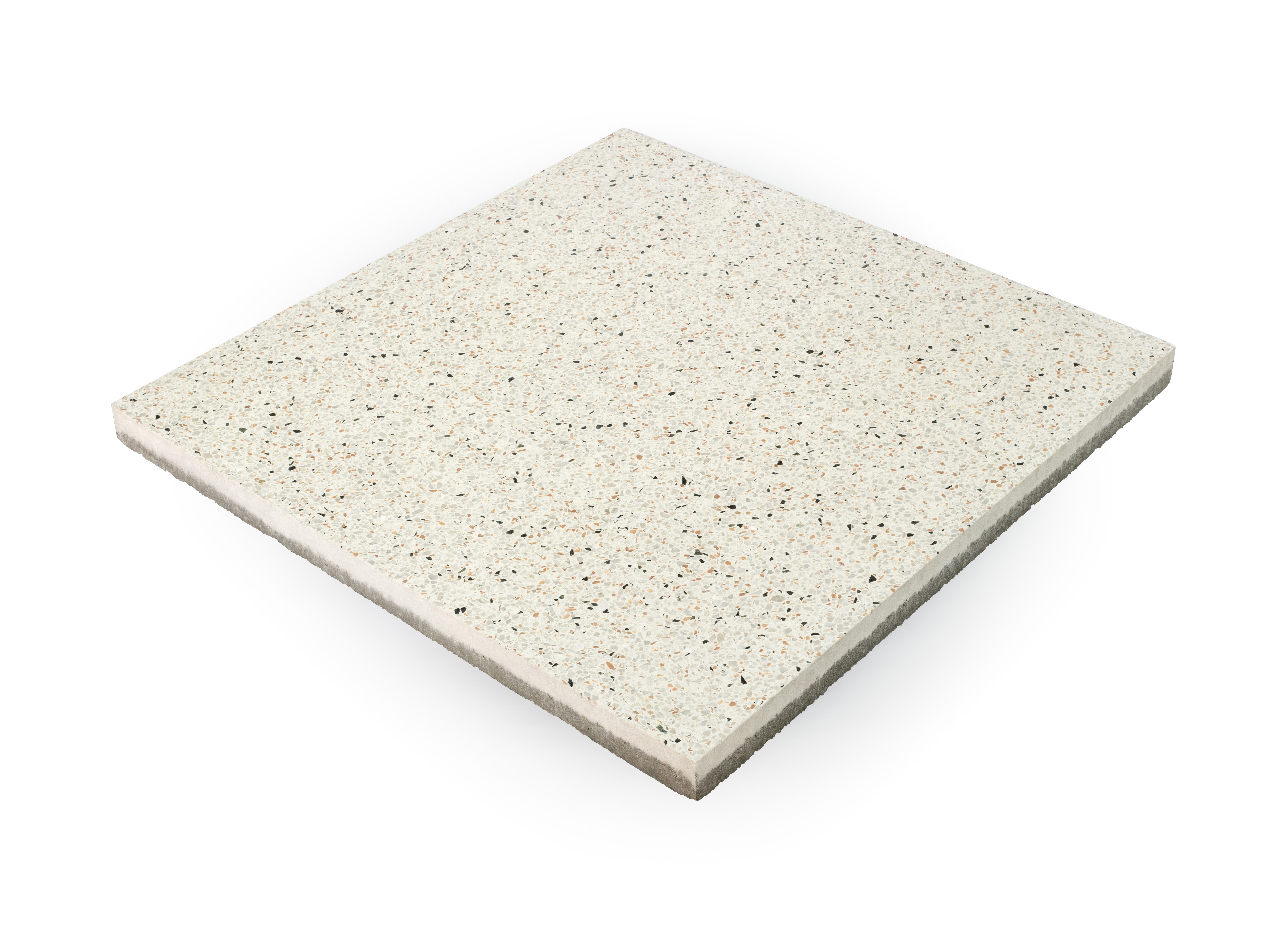 Cidemat Dlažba teracová Radka RB 217 400×400×27 mm hladká bílá (14,08)