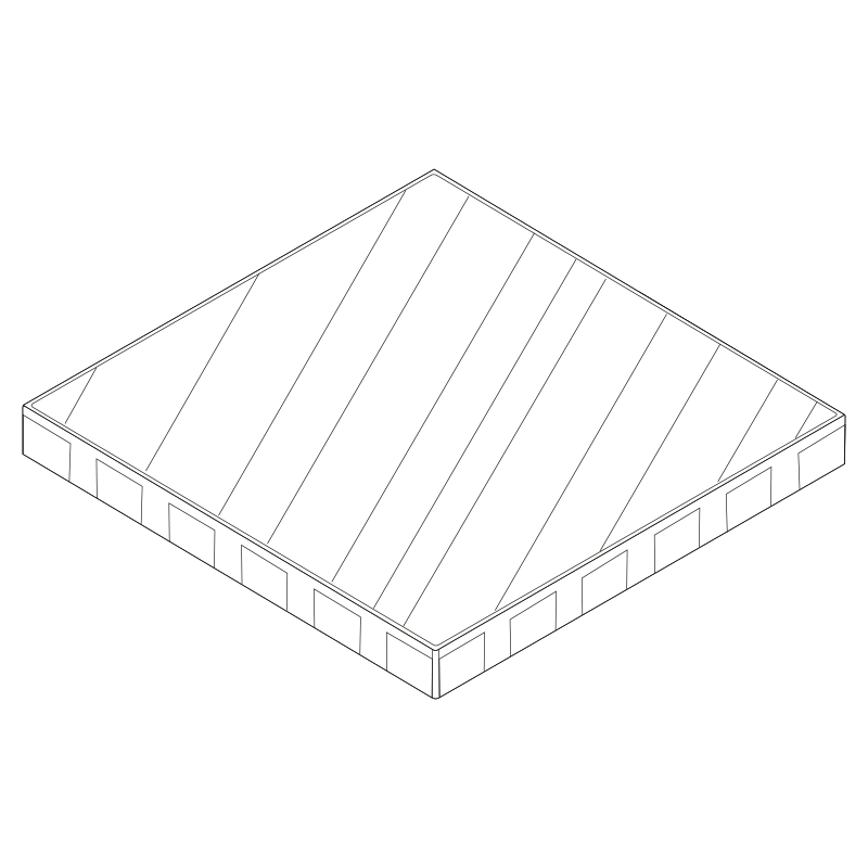 Ferobet Dlažba betonová Modern Moments 600×600×60 mm marble (7,2)