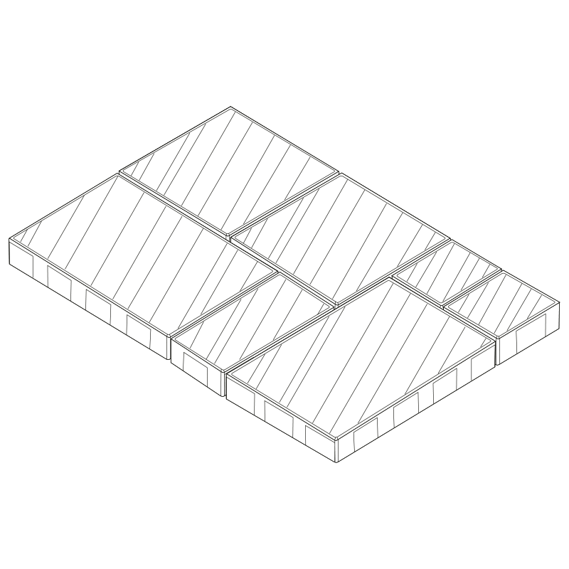 Ferobet Dlažba betonová Modern Moments Kombi 60 mm marble (5,4)