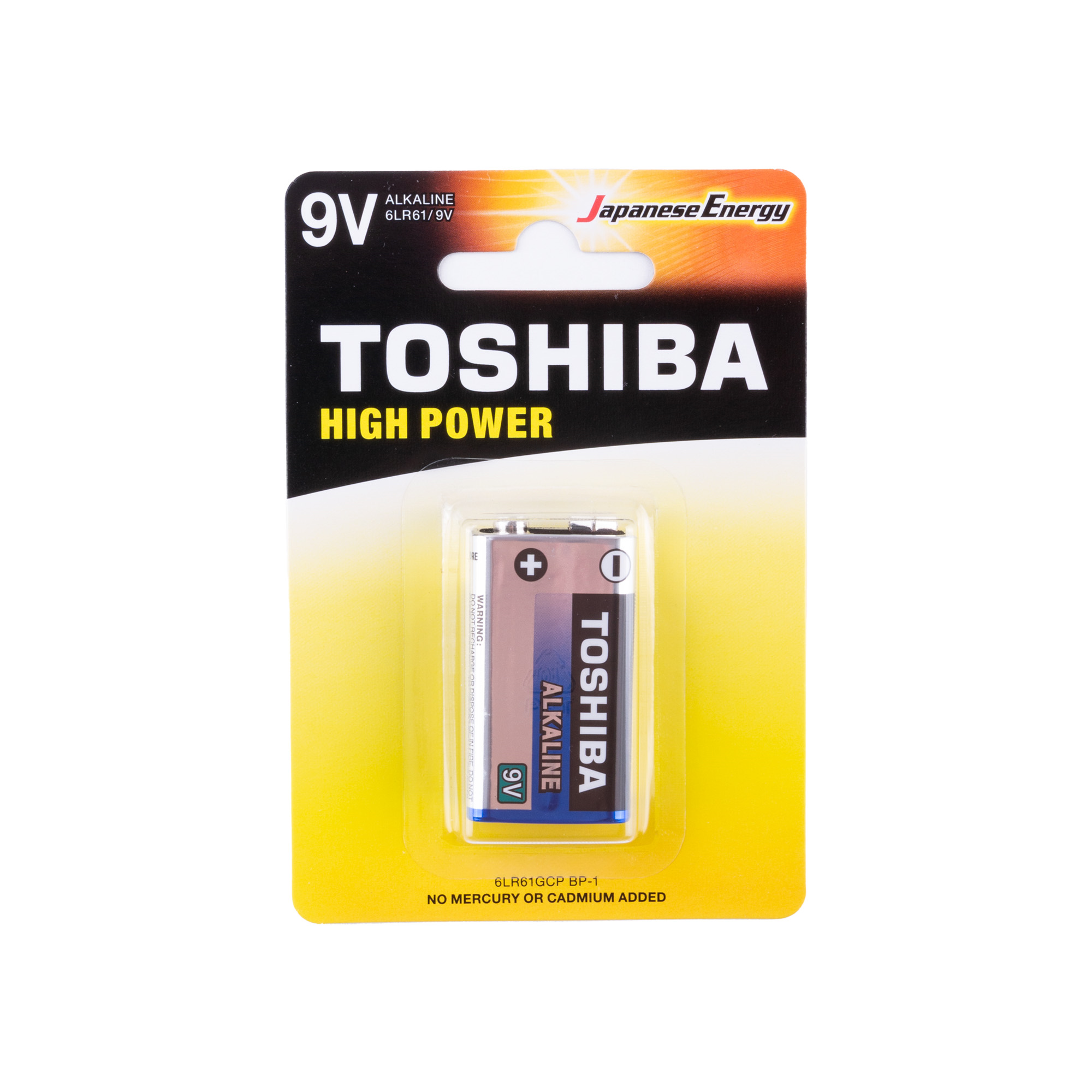 Baterie TOSHIBA 9V 6LR61GCP BP-1 Alkaline