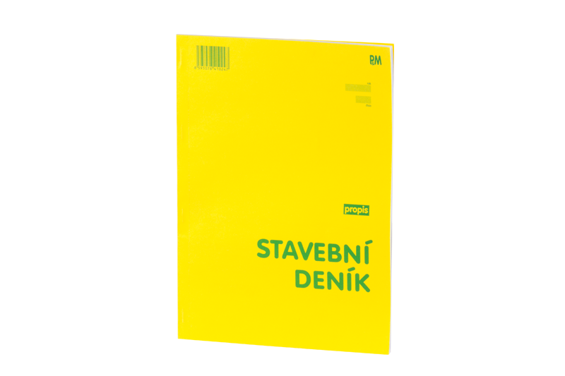 Deník stavební A4 3x12stran