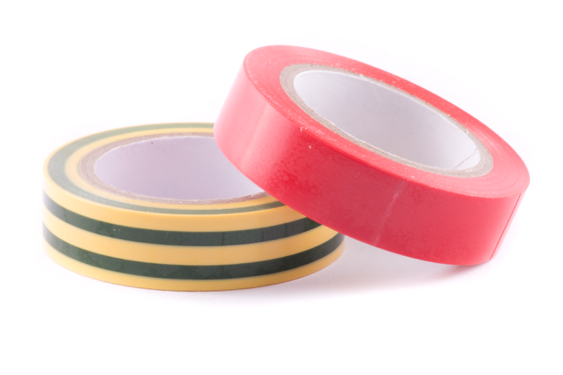 Elektropáska 15 mm/10 m černá