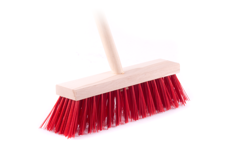 Koště silniční 30 cm/násada 140 cm