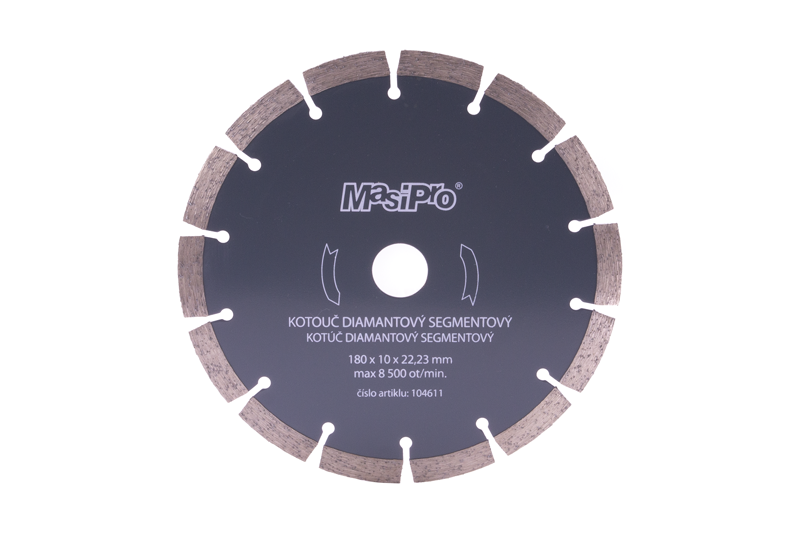 Kotouč diamant.seg.180 mm