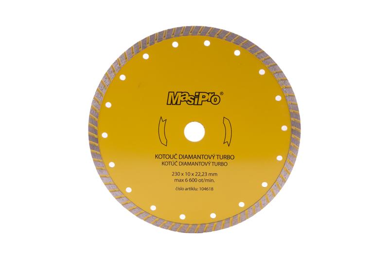 Kotouč diamant.turbo 230 mm