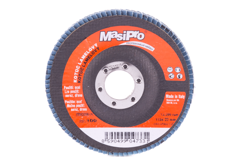 Kotouč lamelový 115/zrn.100