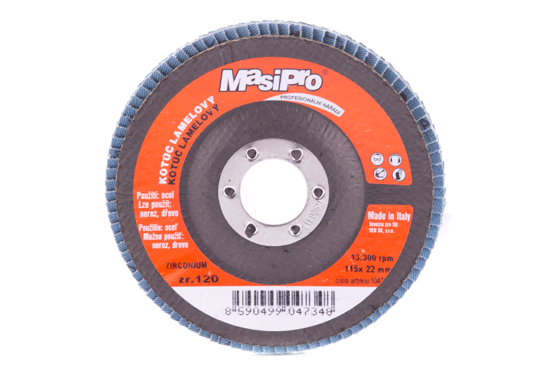 Kotouč lamelový 115/zrn.120