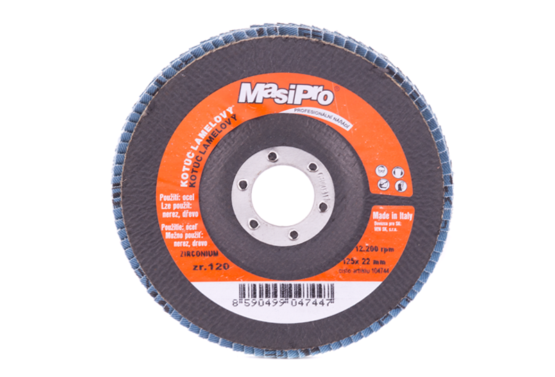 Kotouč lamelový 125/zrn.120
