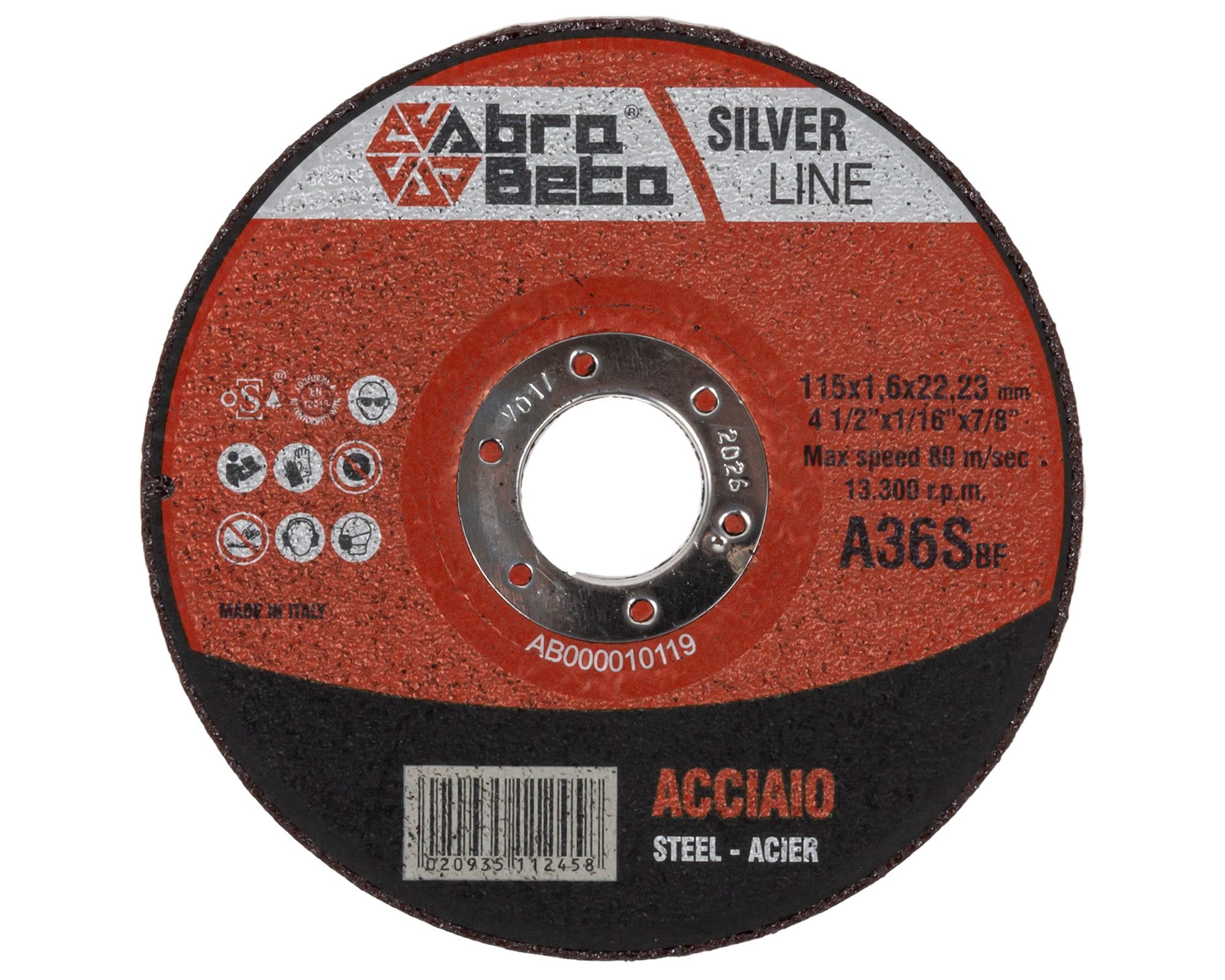 Kotouč Ř/R-ocel 115x1,6