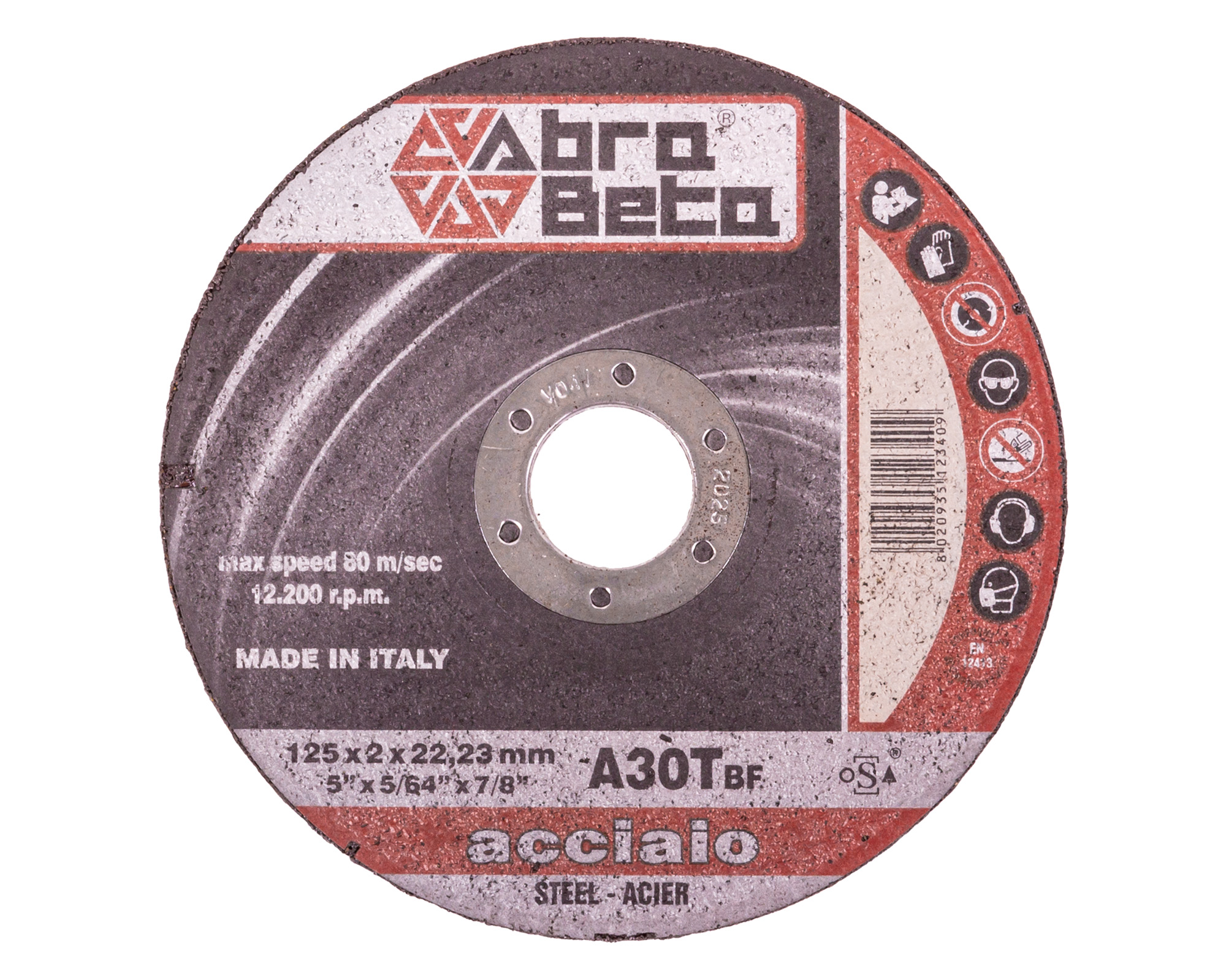 Kotouč Ř/R-ocel 125x2