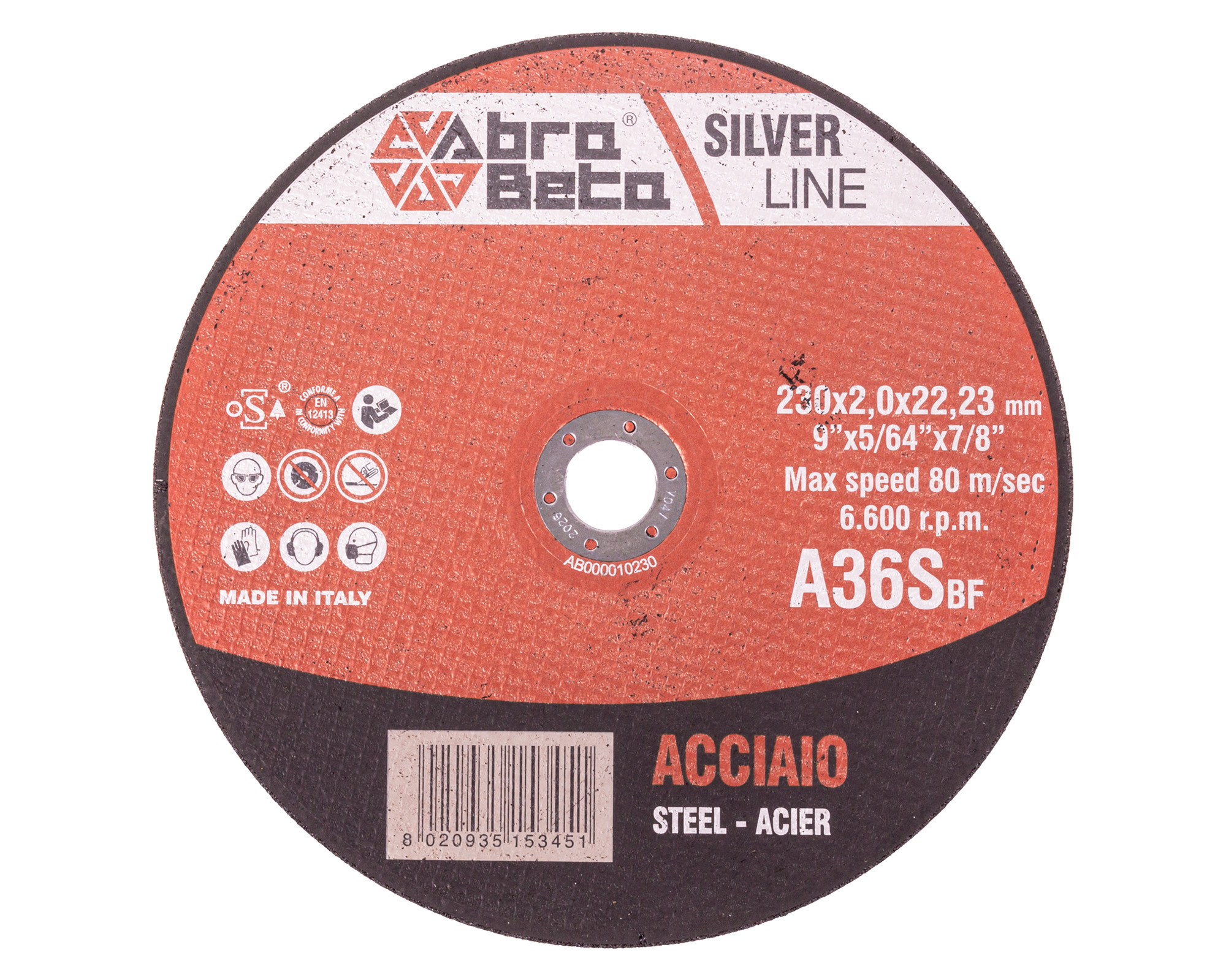 Kotouč Ř/R-ocel 230x2