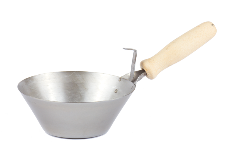 Naběračka OCEL 16 cm/dř.rukojeť