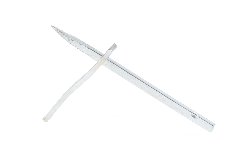 Skoba 150/8 mm hranatá pozink