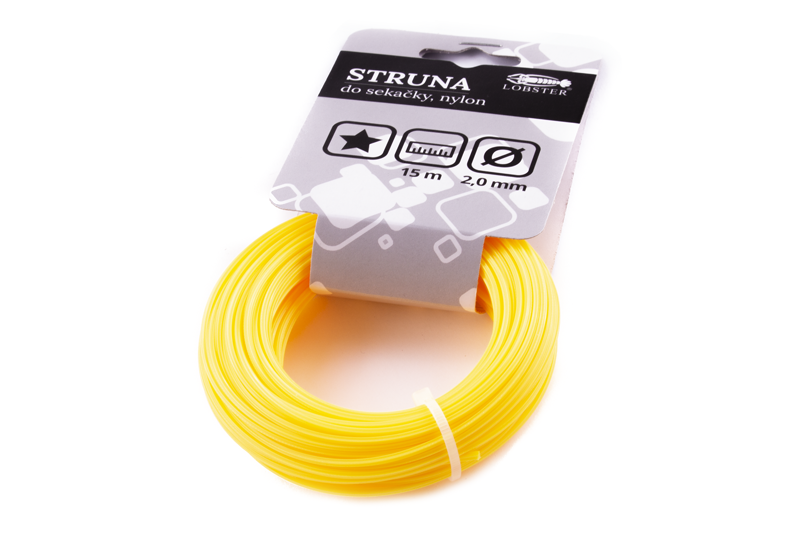 Struna hvězdička 2,0 mm/15m