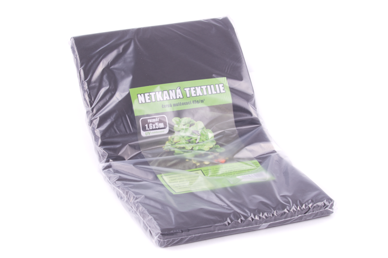 Textilie netkaná černá 3,2x10m