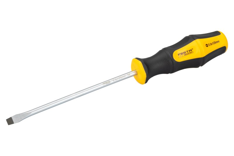 Festa Šroubovák plochý INDUSTRY S2 S 5.5x125mm