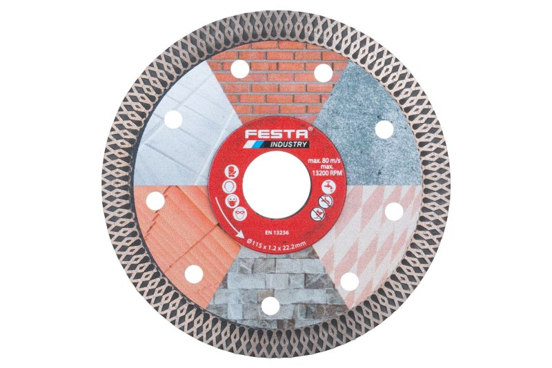 Festa Kotouč diamantový INDUSTRY 115x1.2x22.2mm