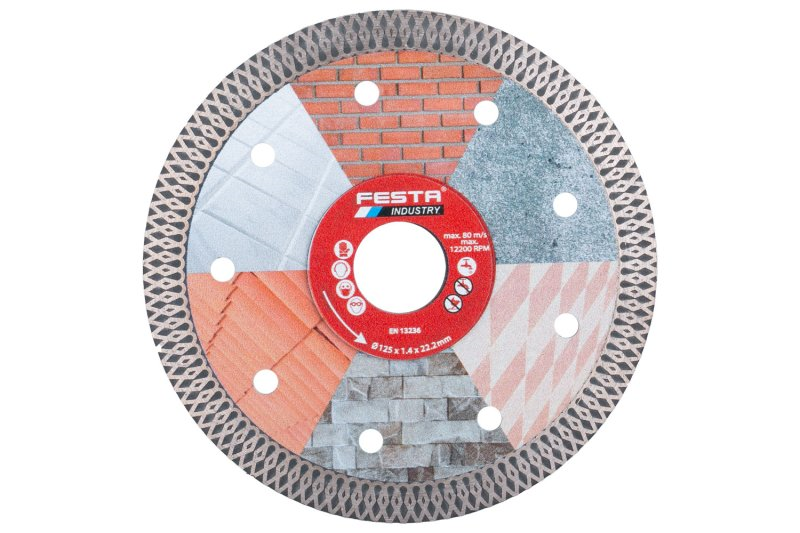 Festa Kotouč diamantový INDUSTRY 125x1.4x22.2mm