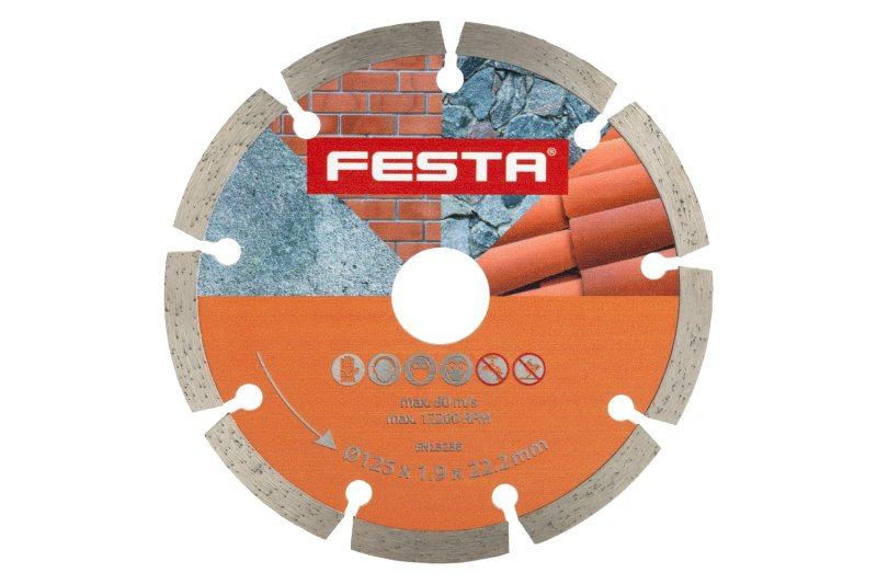 Festa Kotouč diamantový segment 125x2.2x22.2mm